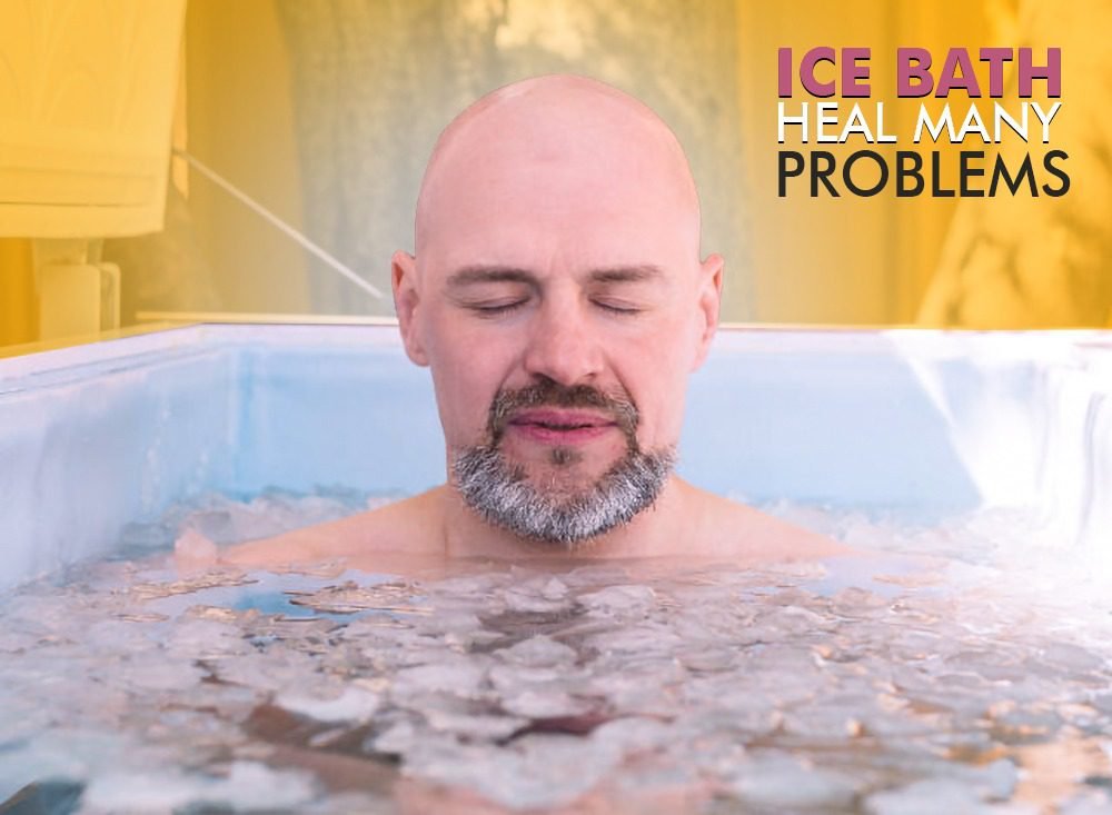 Ice Bath Heal many problems