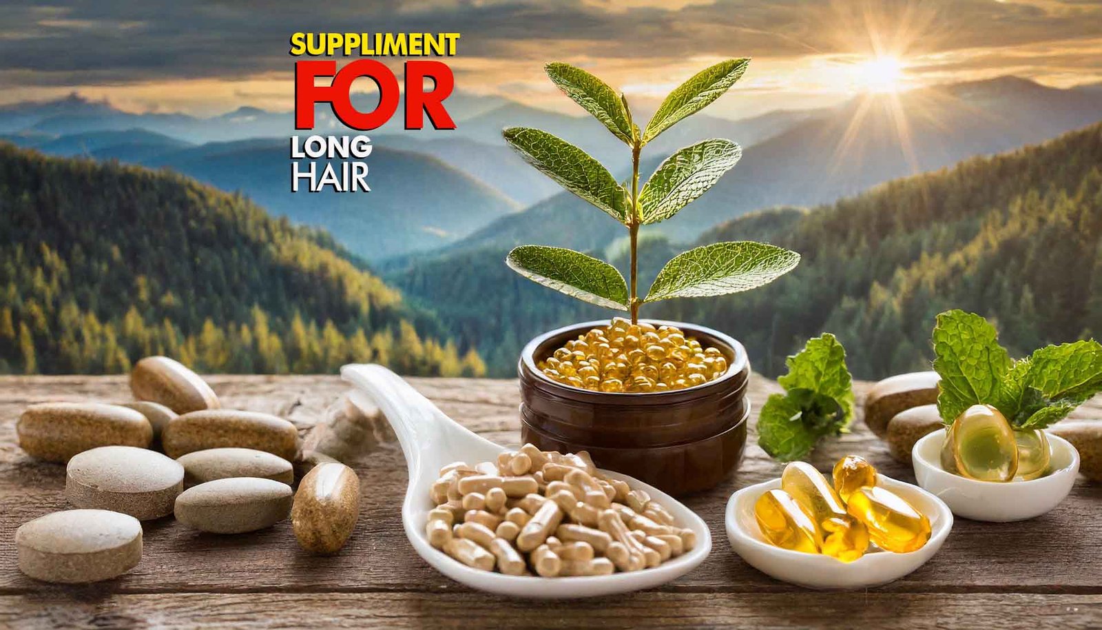 Herbal Supplements Help Hair Growth