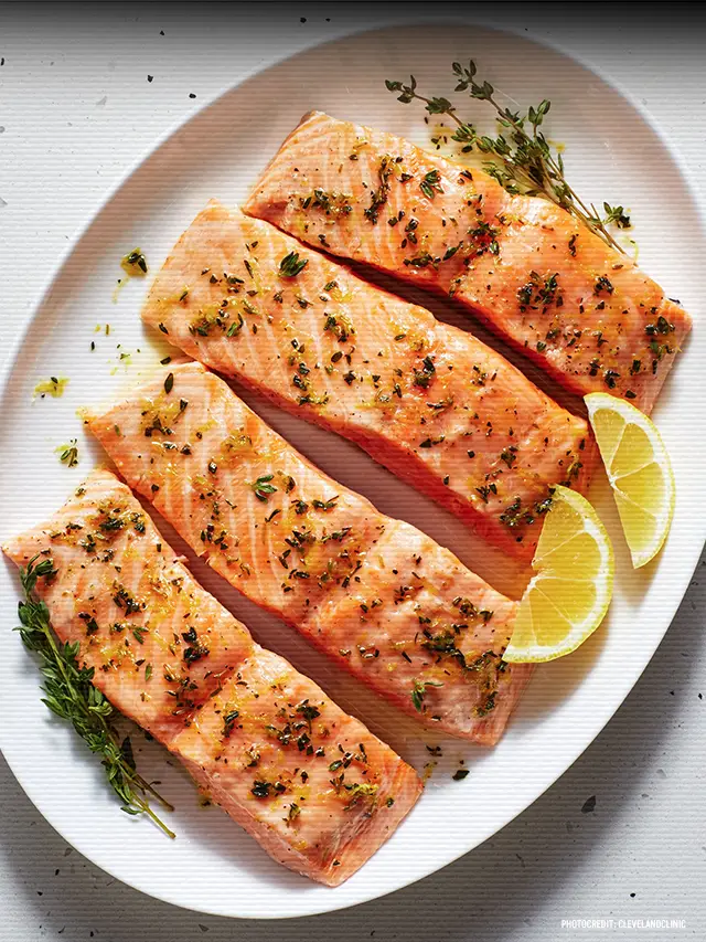 Salmon nutrition info