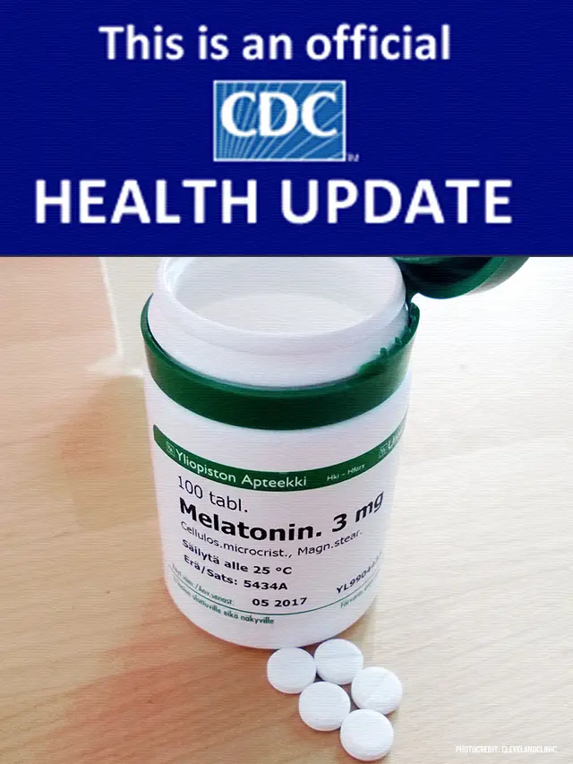 melatonin and CDC warning