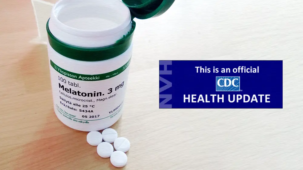 melatonin and CDC warning