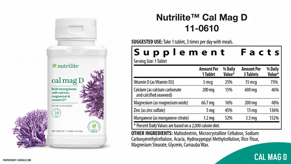 Nutrilite Cal Mag D