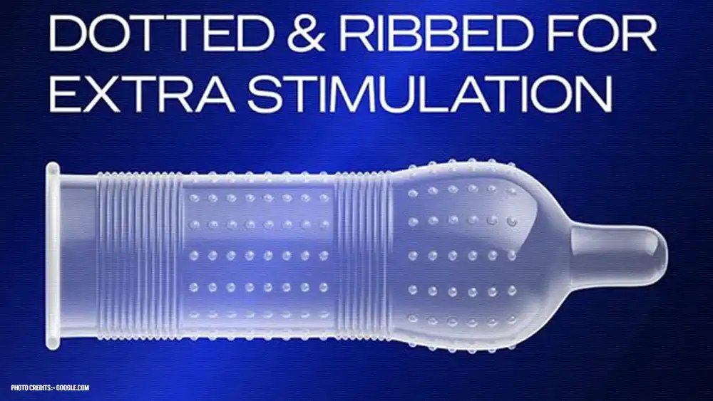 dotted condoms and ribbed condoms