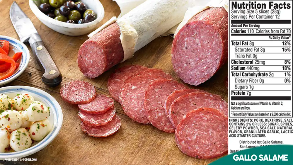 Is Gallo Salame Gluten Free