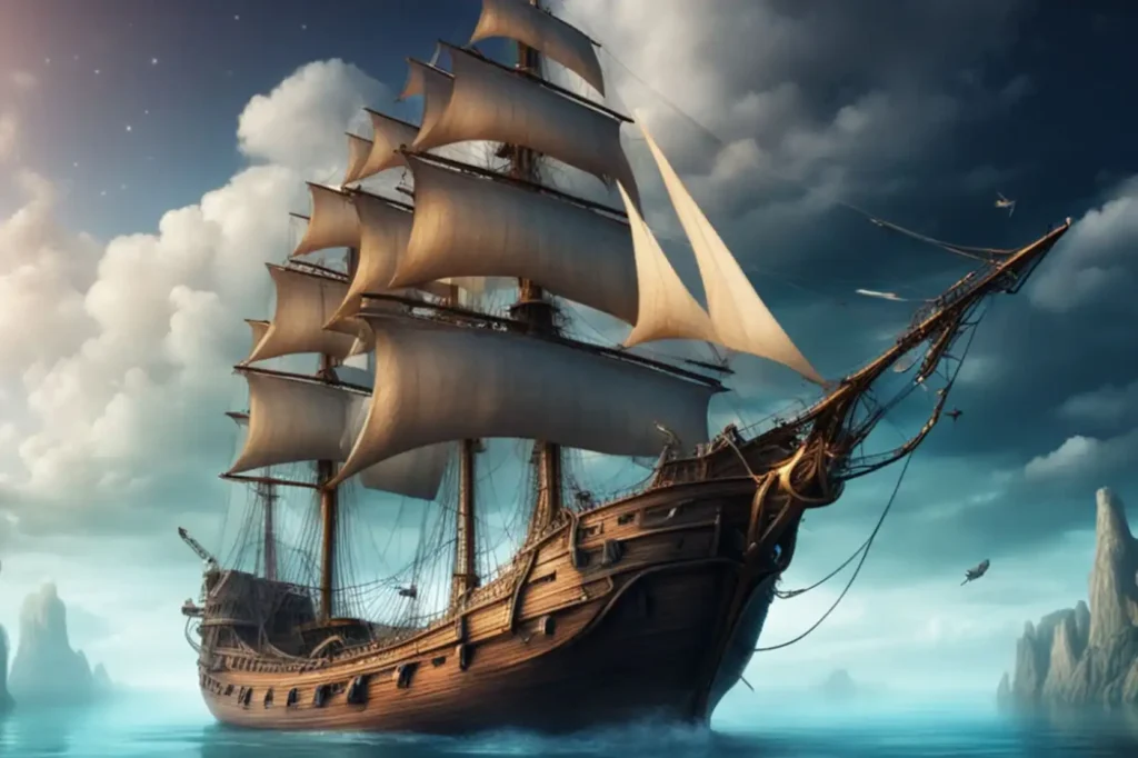 spiritual meaning of ballast in sailing ship dream