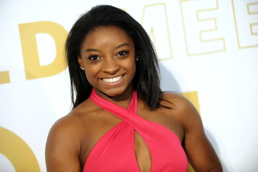 simone biles nose job