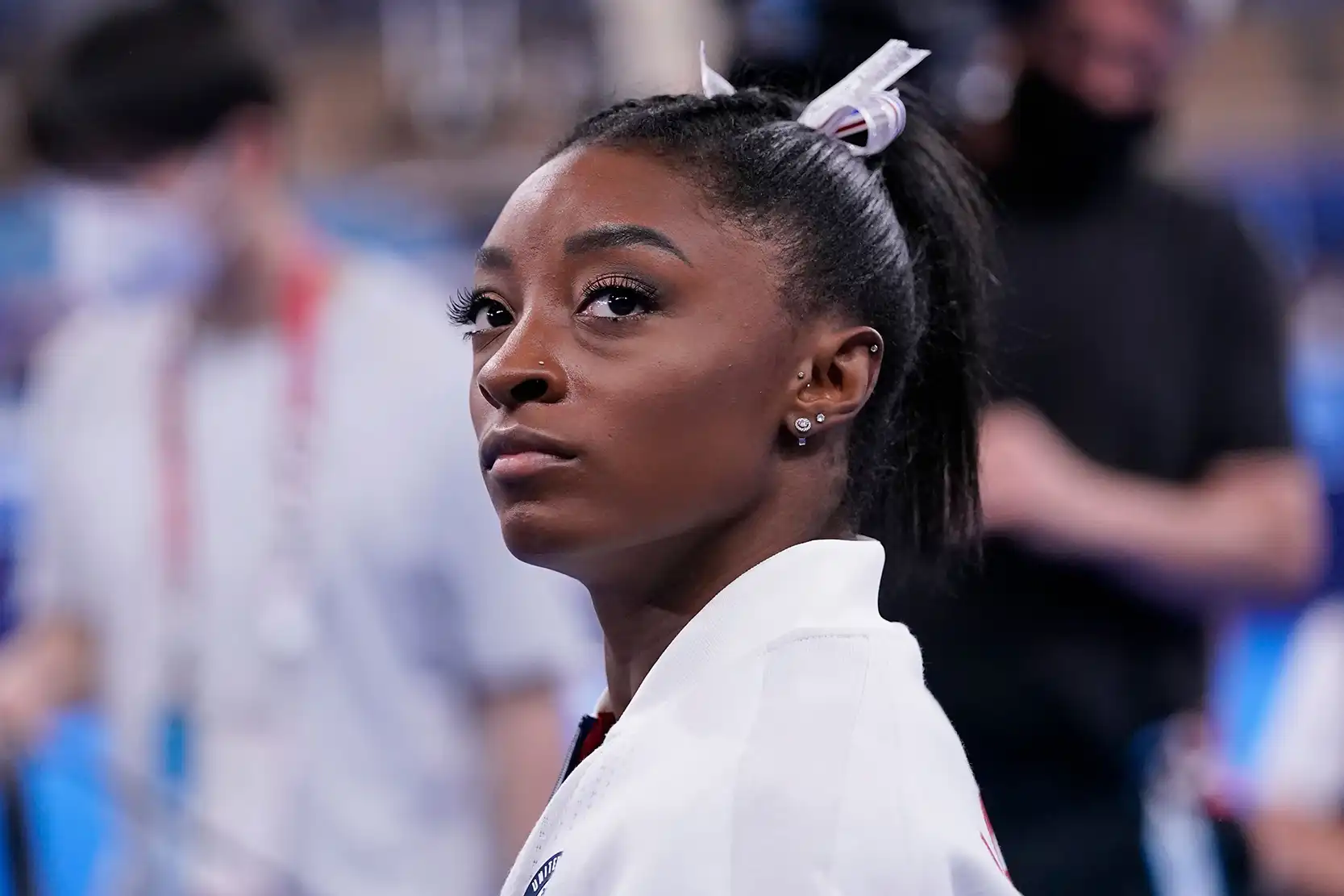 simone biles nose job