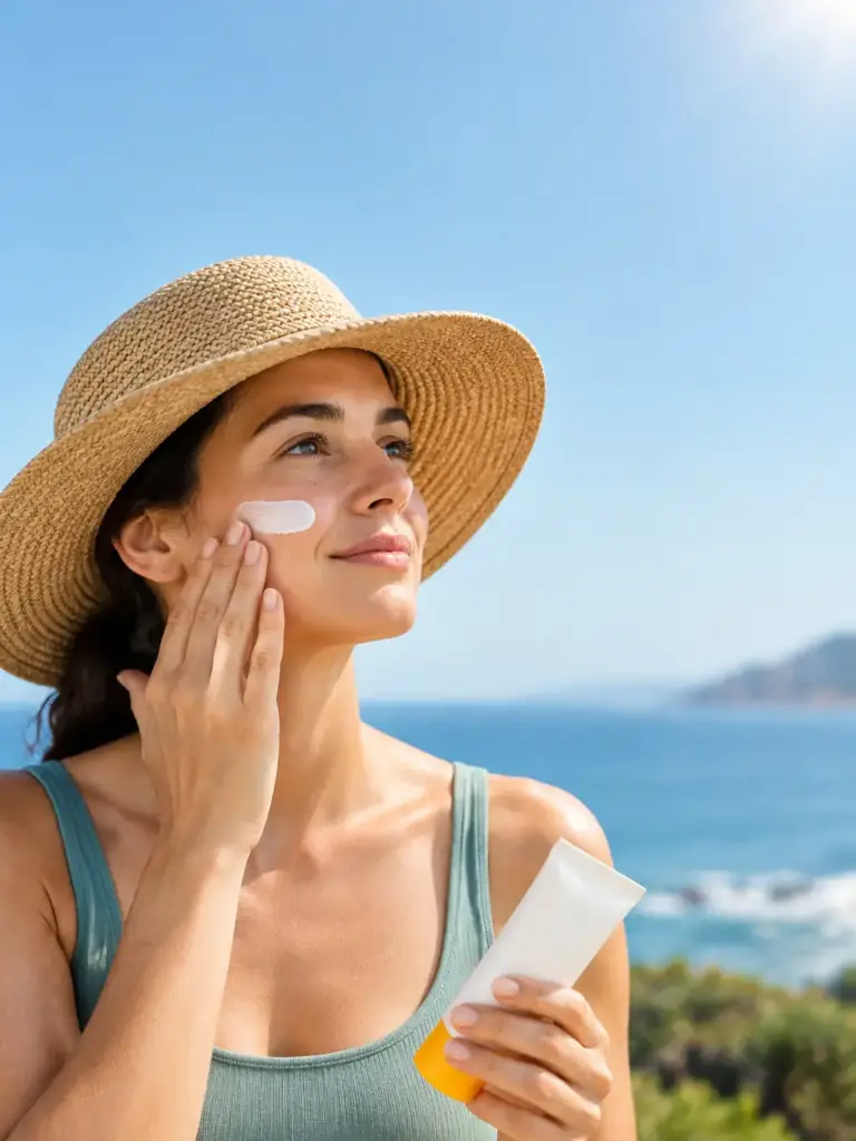 UV Damage Happens Year-Round illustration